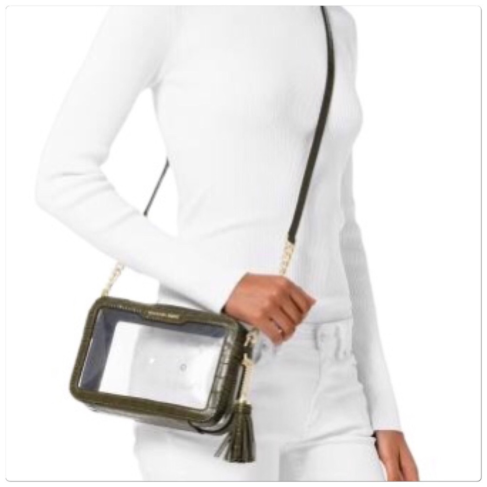 NWT MK Ginney Medium Camera Crossbody